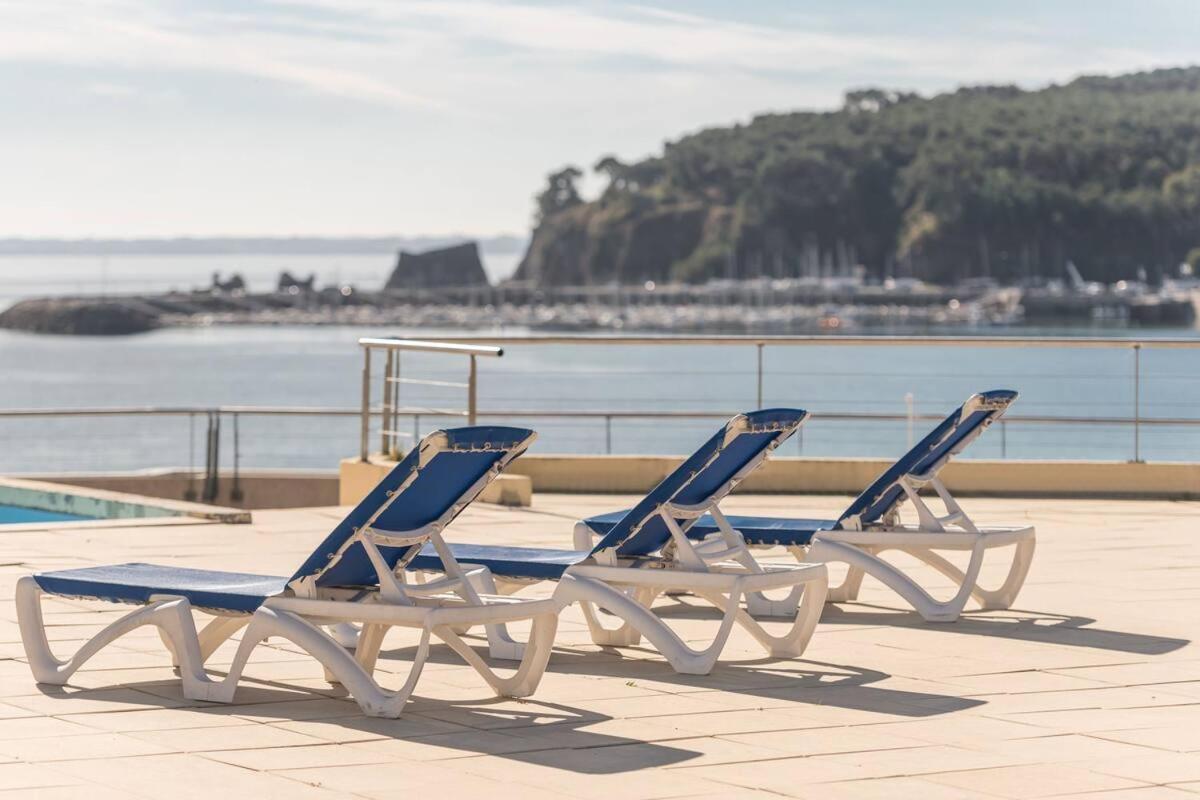 Appartement Cosy Les Pieds Dans L'Eau, Vue Mer Exceptionnelle Crozon Ngoại thất bức ảnh